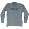 3MTA3 Eat Me Adult Tri-Blend Long Sleeve T-shirt by Tribe Lacrosse