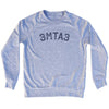 3MTA3 Eat Me Adult Tri-Blend Sweatshirt by Tribe Lacrosse