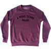 4 More Years Pause Adult Tri-Blend Sweatshirt by Tribe Lacrosse