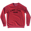 4 More Years Pause Adult Tri-Blend Sweatshirt by Tribe Lacrosse