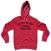 60% Of The Time It Works Every Time Tri-Blend Hoodie by Tribe Lacrosse