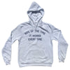 60% Of The Time It Works Every Time Tri-Blend Hoodie by Tribe Lacrosse