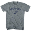 Aberdeen Running Track Winged Foot Youth Tri-Blend T-shirt by Tribe Lacrosse