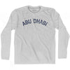 Abu Dhabi Vintage City Adult Cotton Long Sleeve T-shirt by Ultras