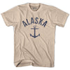 Alaska State Anchor Home Cotton Adult T-shirt by Ultras