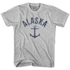 Alaska State Anchor Home Cotton Adult T-shirt by Ultras