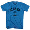 Alaska State Anchor Home Cotton Adult T-shirt by Ultras