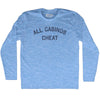 All Casinos Cheat Adult Tri-Blend Long Sleeve T-shirt by Tribe Lacrosse