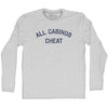 All Casinos Cheat Adult Cotton Long Sleeve T-shirt by Tribe Lacrosse