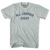 All Casinos Cheat Adult Tri-Blend T-shirt by Tribe Lacrosse