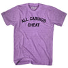 All Casinos Cheat Adult Tri-Blend T-shirt by Tribe Lacrosse