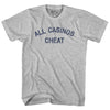 All Casinos Cheat Womens Cotton Junior Cut T-Shirt by Tribe Lacrosse