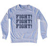 Fight Fight Fight Trump Assassination Adult Tri-Blend Sweatshirt by Tribe Lacrosse