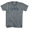 ?zmir Text Tri-Blend V-neck Womens Junior Cut T-shirt by Tribe Lacrosse