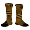 Multiple Lines Pattern Athletic Crew Socks by Tribe Lacrosse