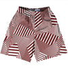 Multiple Lines Pattern Lacrosse Shorts Made In USA by Tribe Lacrosse