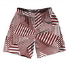 Multiple Lines Pattern Soccer Shorts Made In USA by Tribe Lacrosse