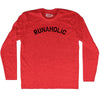 Runaholic Adult Tri-Blend Long Sleeve T-shirt by Tribe Lacrosse