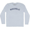 Runaholic Adult Tri-Blend Long Sleeve T-shirt by Tribe Lacrosse