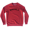 Runaholic Adult Tri-Blend Sweatshirt by Tribe Lacrosse