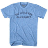 Sad little man in a blanket Adult Tri-Blend T-shirt by Tribe Lacrosse