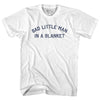 Sad little man in a blanket Adult Cotton T-shirt by Tribe Lacrosse