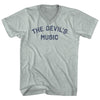 The Devil'S Music Adult Tri-Blend V-neck T-shirt by Tribe Lacrosse