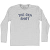 The Gym Shirt Adult Cotton Long Sleeve T-shirt by Tribe Lacrosse