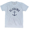 Alabama State Anchor Home Tri-Blend Adult T-shirt by Ultras