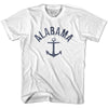 Alabama State Anchor Home Cotton Womens T-shirt by Ultras