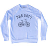 365 Days Bike Adult Tri-Blend Sweatshirt by Tribe Lacrosse