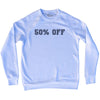 50% OFF Adult Tri-Blend Sweatshirt by Tribe Lacrosse