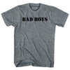 Bad Boys Stencil Font Womens Tri-Blend Junior Cut T-Shirt by Ultras