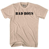 Bad Boys Stencil Font Adult Cotton T-shirt by Ultras