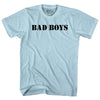 Bad Boys Stencil Font Adult Cotton T-shirt by Ultras