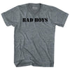 Bad Boys Stencil Font Tri-Blend V-neck Womens Junior Cut T-shirt by Ultras