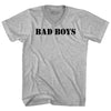 Bad Boys Stencil Font Adult Cotton V-neck T-shirt by Ultras