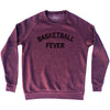 Basketball Fever Adult Tri-Blend Sweatshirt by Tribe Lacrosse