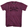 Bigrock Surf Adult Tri-Blend T-shirt by Tribe Lacrosse