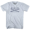 Bigrock Surf Adult Tri-Blend T-shirt by Tribe Lacrosse