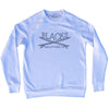 Blacks Surf Adult Tri-Blend Sweatshirt by Tribe Lacrosse