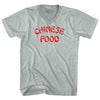 Chinese Food Adult Tri-Blend V-neck T-shirt by Tribe Lacrosse