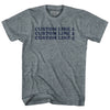 Custom Cooper Font Womens Tri-Blend Junior Cut T-Shirt Tribe Lacrosse