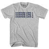 Custom Cooper Font Womens Cotton Junior Cut T-Shirt Tribe Lacrosse