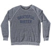 Grateful Sister Adult Tri-Blend Sweatshirt by Tribe Lacrosse