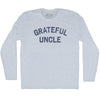 Grateful Uncle Adult Tri-Blend Long Sleeve T-shirt by Tribe Lacrosse