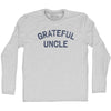 Grateful Uncle Adult Cotton Long Sleeve T-shirt by Tribe Lacrosse