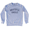 Grateful Uncle Adult Tri-Blend Sweatshirt by Tribe Lacrosse