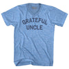 Grateful Uncle Adult Tri-Blend V-neck T-shirt by Tribe Lacrosse