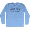 Leave Them Kids Alone Adult Tri-Blend Long Sleeve T-shirt by Tribe Lacrosse